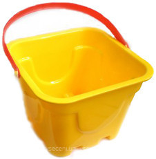 Фото Jiahe Plastic Ведро-формочка, желтый (JH4-003-3)