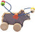 Фото Мир деревянных игрушек Лабиринт-каталка Носорог (Д365)
