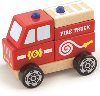 Фото Viga Toys Пожарная машина (50203)