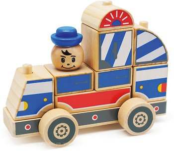 Фото Мир деревянных игрушек Полицейская машина (Д059)
