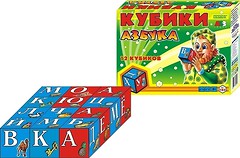 Фото ТехноК Кубики Азбука (0182)