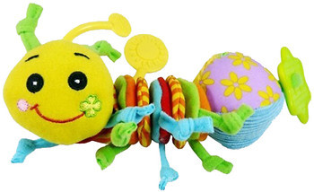 Фото Biba Toys Дрожащая подвеска Счастливая гусеничка (027GD)
