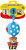 Фото Baby Mix Мишка на воздушном шаре (P/1116-3181)