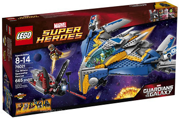 Фото LEGO Super Heroes Спасение космического корабля Милано (76021)