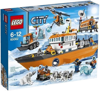 Фото LEGO City Арктический ледокол (60062)