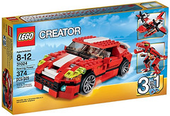 Фото LEGO Creator Громкогласная мощь Красный автомобиль (31024)