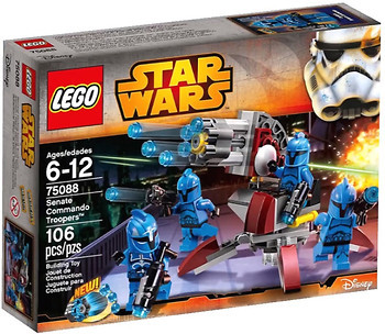 Фото LEGO Star Wars Элитное поразделение Коммандос Сената (75088)