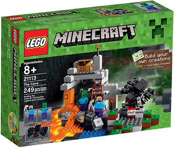 Фото LEGO Minecraft Пещера (21113)