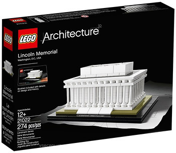 Фото LEGO Architecture Мемориал Линкольна (21022)