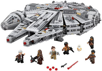 Фото LEGO Star Wars Тысячелетний сокол (75105)