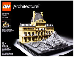 Фото LEGO Architecture Лувр (21024)