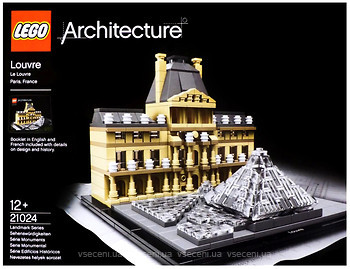 Фото LEGO Architecture Лувр (21024)