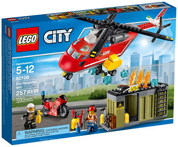 Фото LEGO City Пожарная команда (60108)
