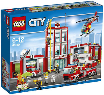Фото LEGO City Пожарная часть (60110)
