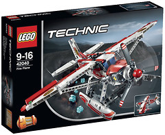 Фото LEGO Technic Пожарный самолет (42040)