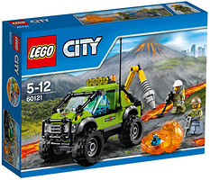 Фото LEGO City Грузовик исследователей вулканов (60121)