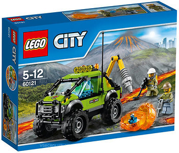 Фото LEGO City Грузовик исследователей вулканов (60121)