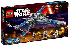 Фото LEGO Star Wars Истребитель X-Wing Сопротивления (75149)