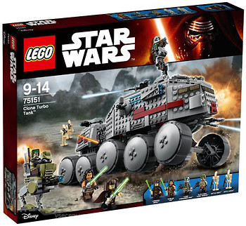 Фото LEGO Star Wars Турботанк клонов (75151)