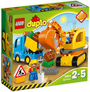 Фото LEGO Duplo Грузовик и гусеничный экскаватор (10812)