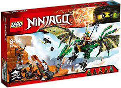Фото LEGO Ninjago Зеленый дракон (70593)