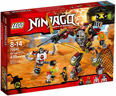 Фото LEGO Ninjago Робот-спасатель Ронина (70592)