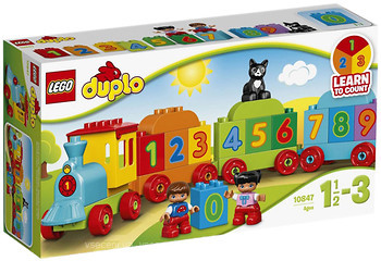 Фото LEGO Duplo Поезд Считай и играй (10847)