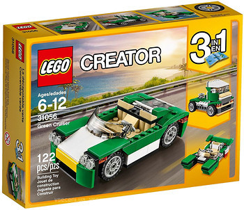 Фото LEGO Creator Зеленый кабриолет (31056)