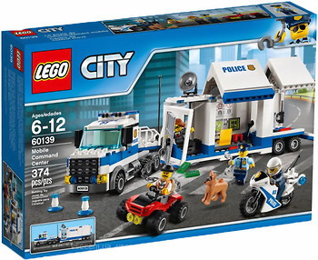 Фото LEGO City Мобильный командный центр (60139)