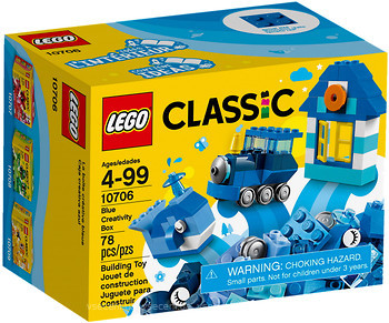 Фото LEGO Classic Синий набор для творчества (10706)