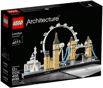 Фото LEGO Architecture Лондон (21034)