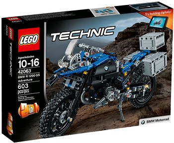 Фото LEGO Technic Приключения на BMW R 1200 GS (42063)