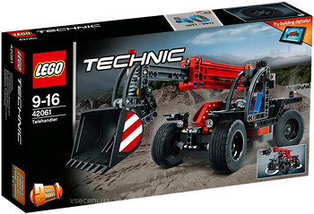 Фото LEGO Technic Телескопический погрузчик (42061)