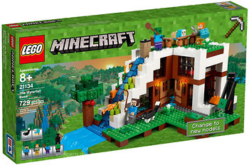 Фото LEGO Minecraft База на водопаде (21134)