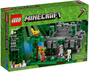 Фото LEGO Minecraft Храм в джунглях (21132)