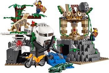 Фото LEGO City База исследователей джунглей (60161)