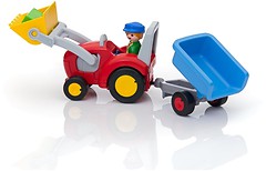 Фото Playmobil Трактор с трейлером (6964)