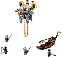 Фото LEGO Ninjago Летающая подводная лодка (70610)