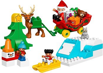 Фото LEGO Duplo Зимние каникулы Санты (10837)