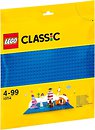 Фото LEGO Classic Строительная пластина синего цвета (10714)