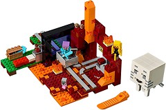 Фото LEGO Minecraft Портал в Нижний мир (21143)