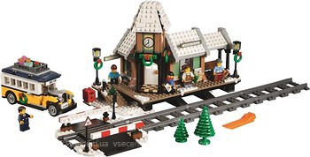 Фото LEGO Creator Зимняя железнодорожная станция (10259)