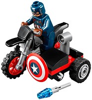 Фото LEGO Super Heroes Мотоцикл Капитана Америки (30447)