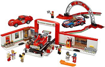 Фото LEGO Speed Champions Гараж Ferrari (75889)