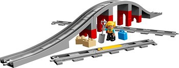 Фото LEGO Duplo Железнодорожный мост (10872)
