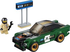 Фото LEGO Speed Champions 1968 Ford Mustang Fastback (75884)