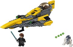 Фото LEGO Star Wars Звездный истребитель Энакина (75214)