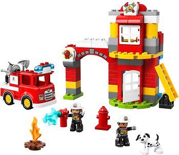 Фото LEGO Duplo Пожарное депо (10903)
