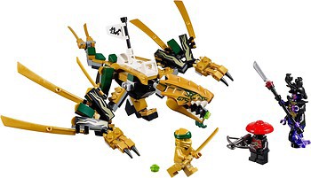Фото LEGO Ninjago Золотой дракон (70666)