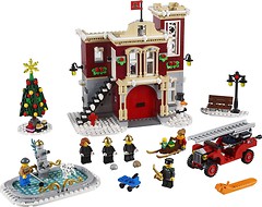 Фото LEGO Creator Новогодняя Пожарная Станция (10263)